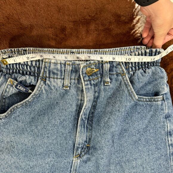 Vintage Lee Stretchy Waist High Waisted Jeans - Picture 6 of 11